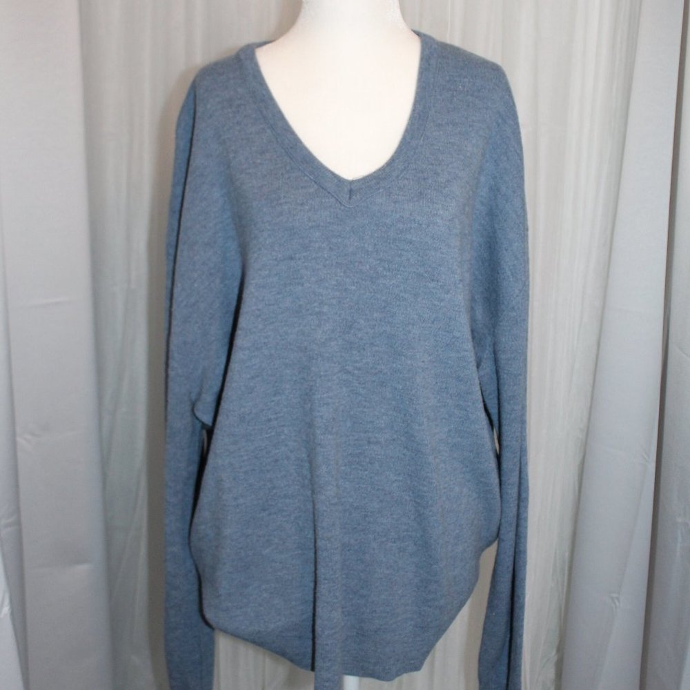 Jantzen Blue V-Neck Sweater